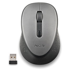 Ngs Ratón Inalámbrico 800/1600 DPI Gris